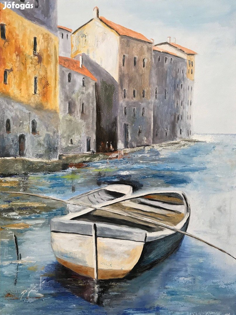 Eladó egyedi olajfestmény Rovinj