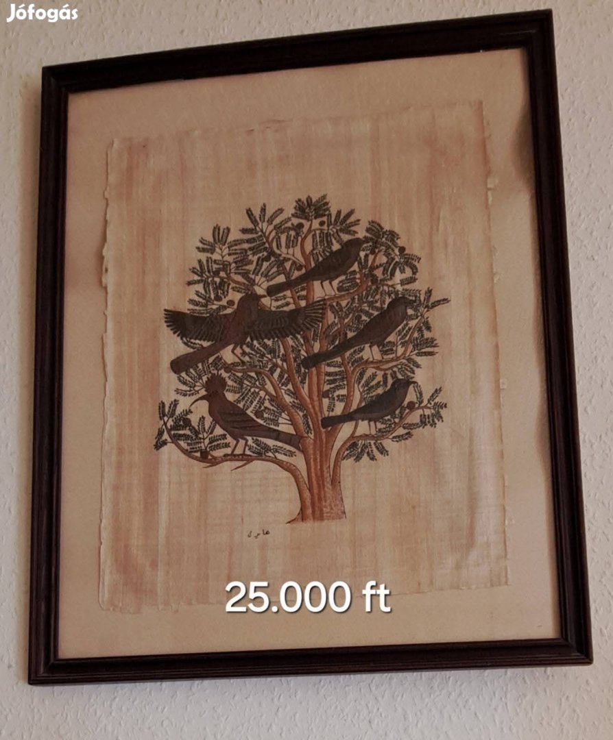 Eladó egyiptomi papirusz kép