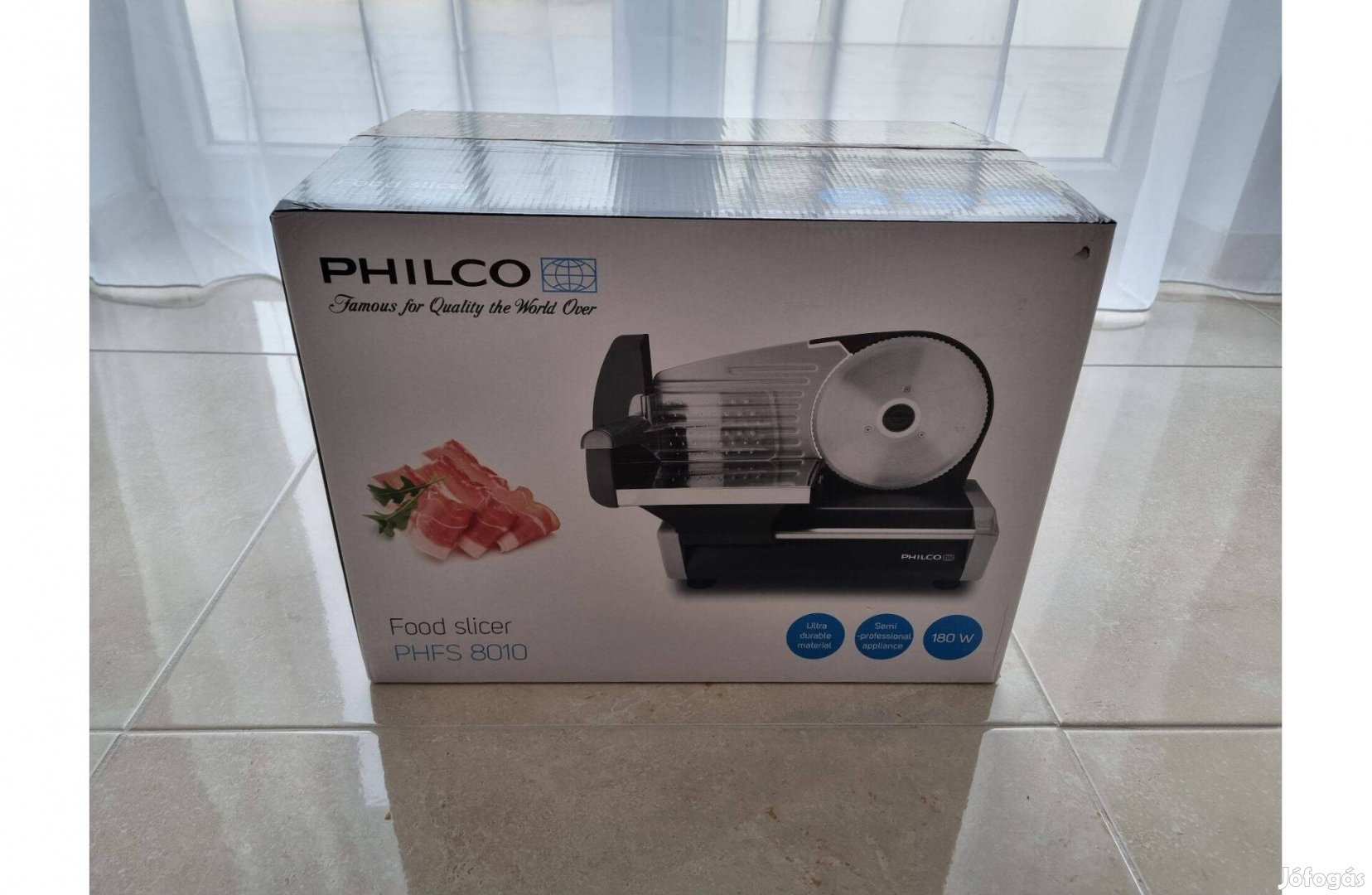 Eladó egyszer kipróbált Philco Phfs 8010 szeletelőgép