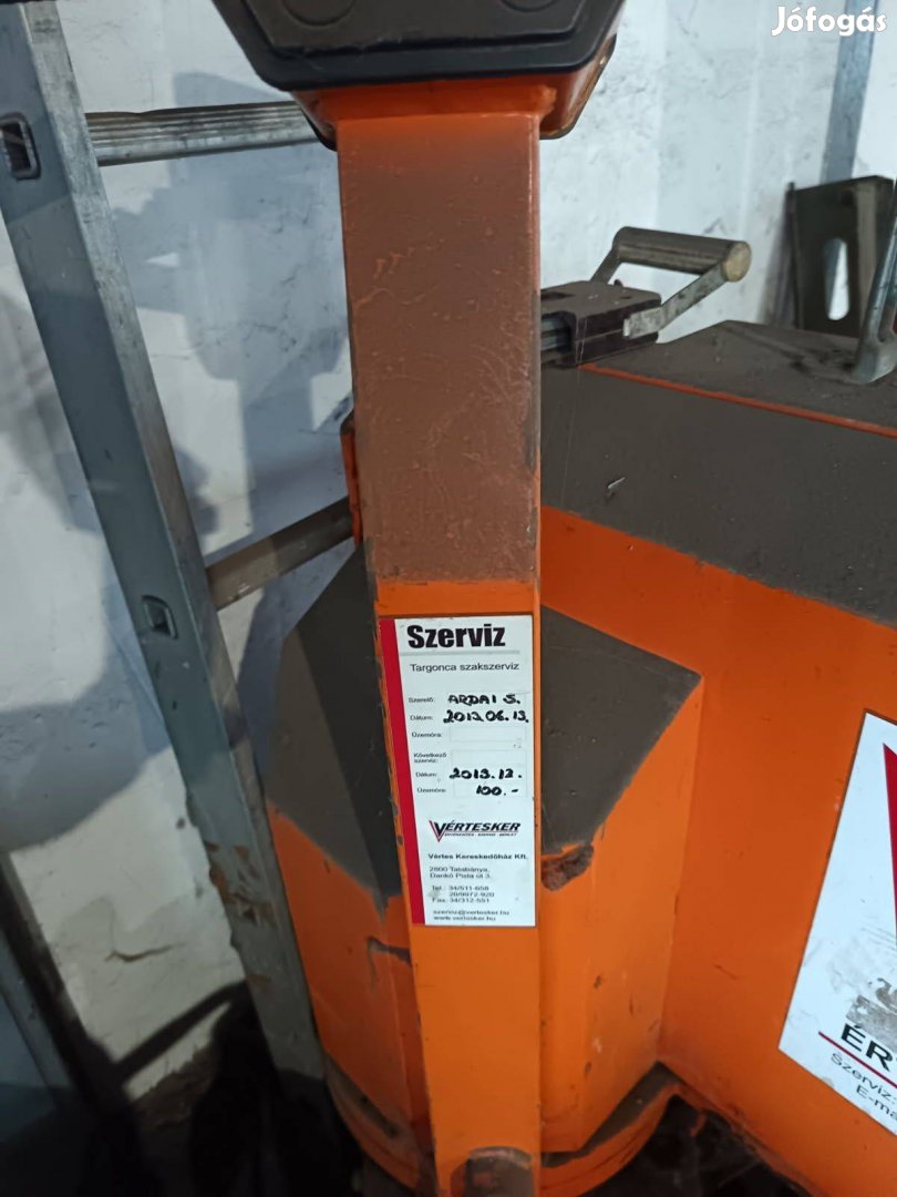 Eladó elektromos targonca