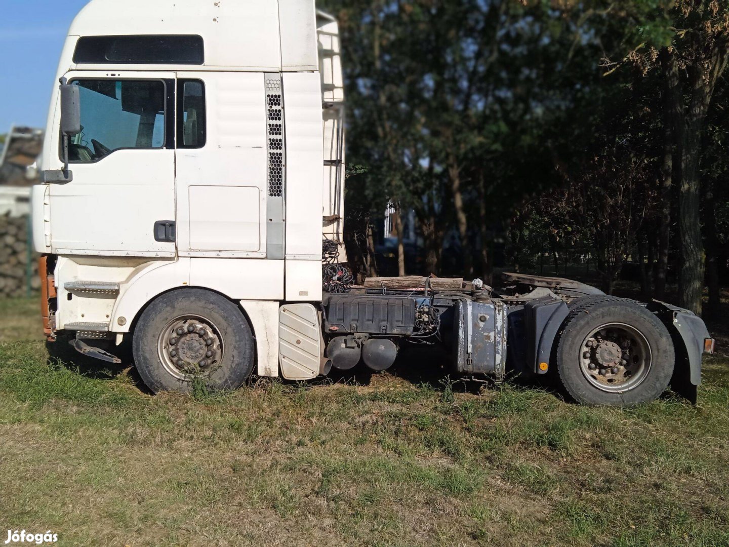 Elado enyhén sérült MAN Tga nyerges