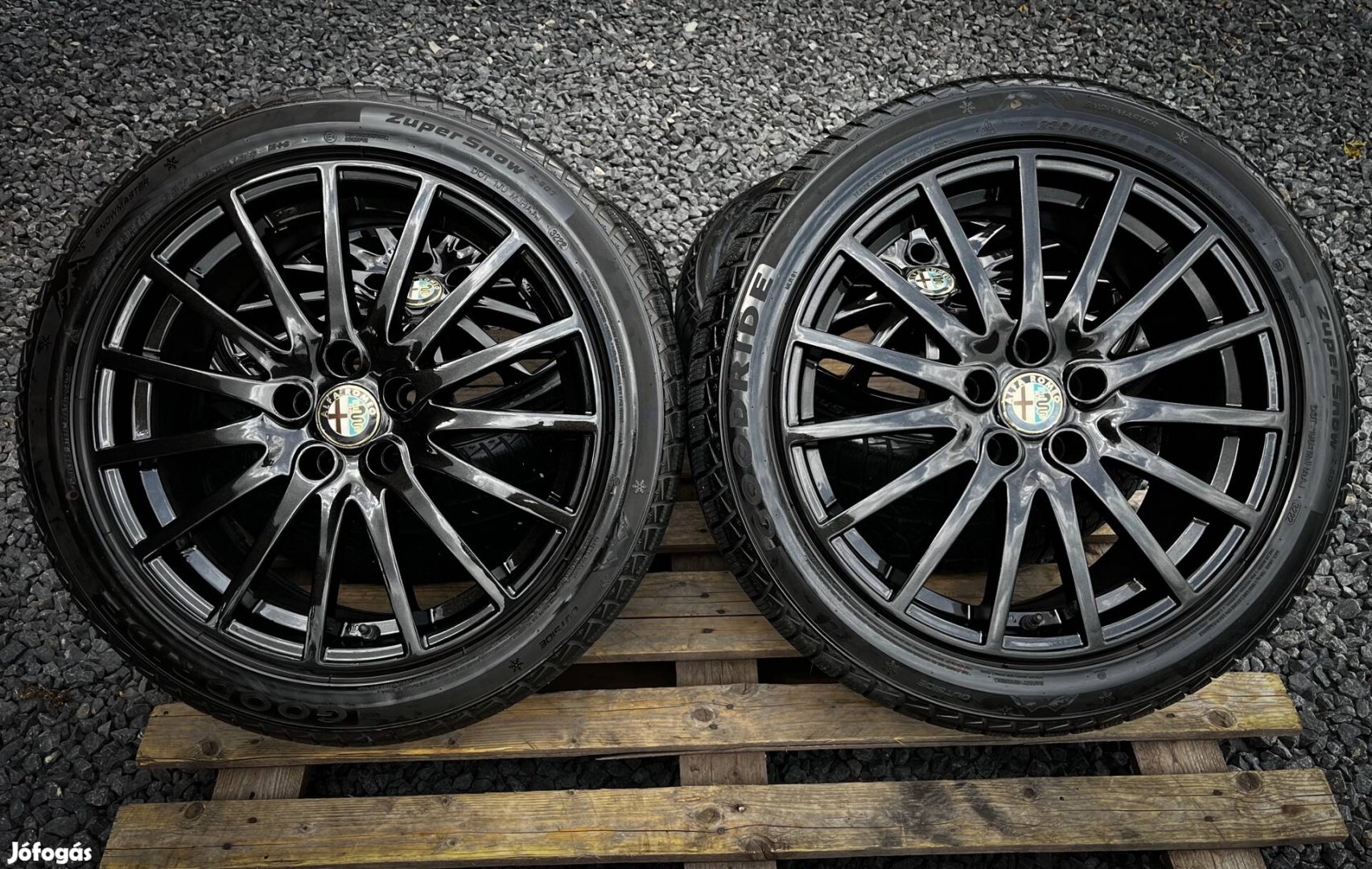 Eladó eredeti Alfa Romeo Blackline R18 - 5x110 alufelni