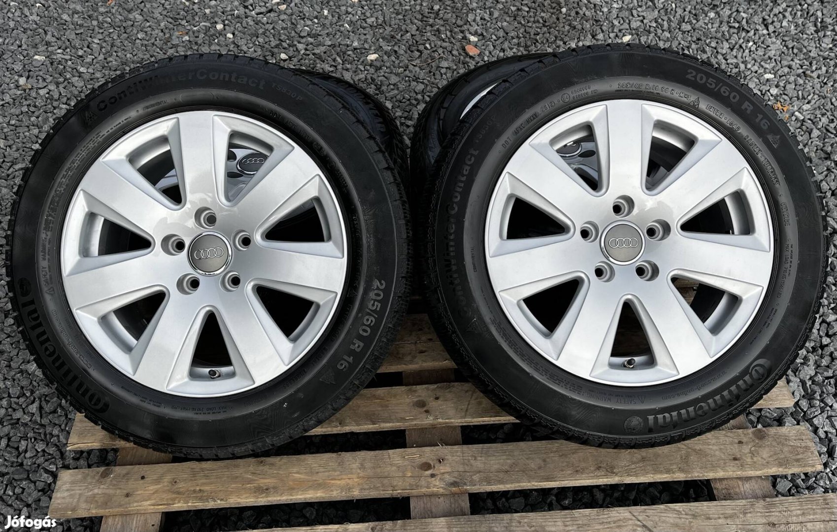 Eladó eredeti Audi R16 - 5x112 alufelni