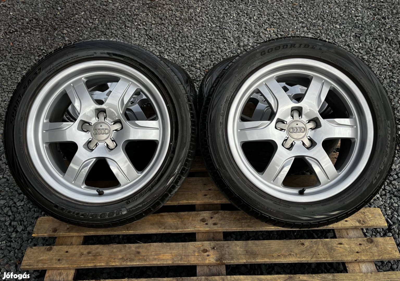 Eladó eredeti Audi R17 - 5x112 alufelni