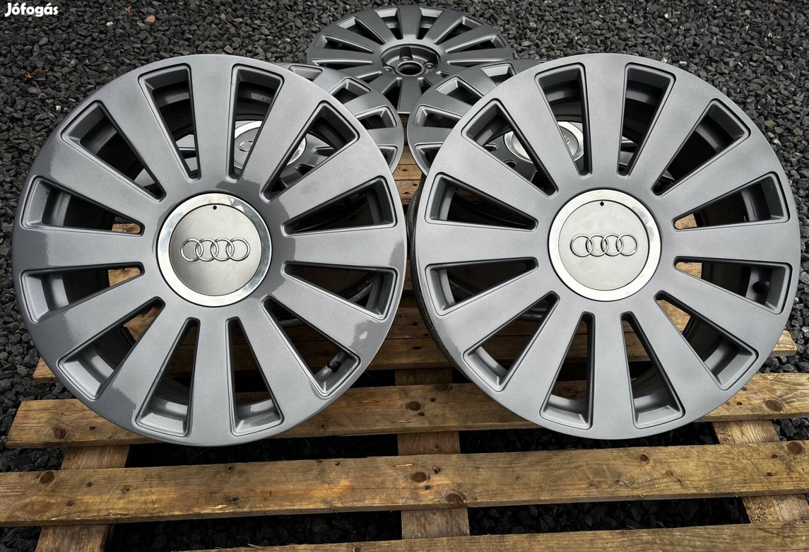 Eladó eredeti Audi Ramses Graphite R18 - 5x112 alufelni