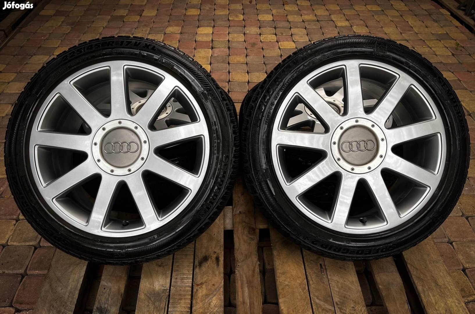 Eladó eredeti Audi S-Line R17 - 5x112 alufelni