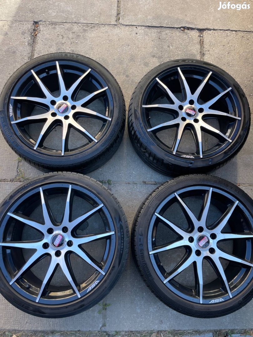 Eladó eredeti BBS 5x112 r19 alufelni felni szett 19 es