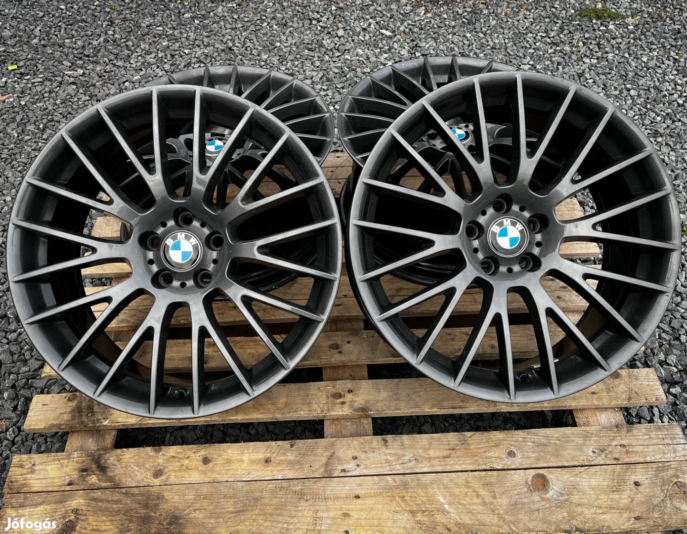 Eladó eredeti BWM Style312 Ferricgrey R21 - kétszéles - 5x120 alufelni