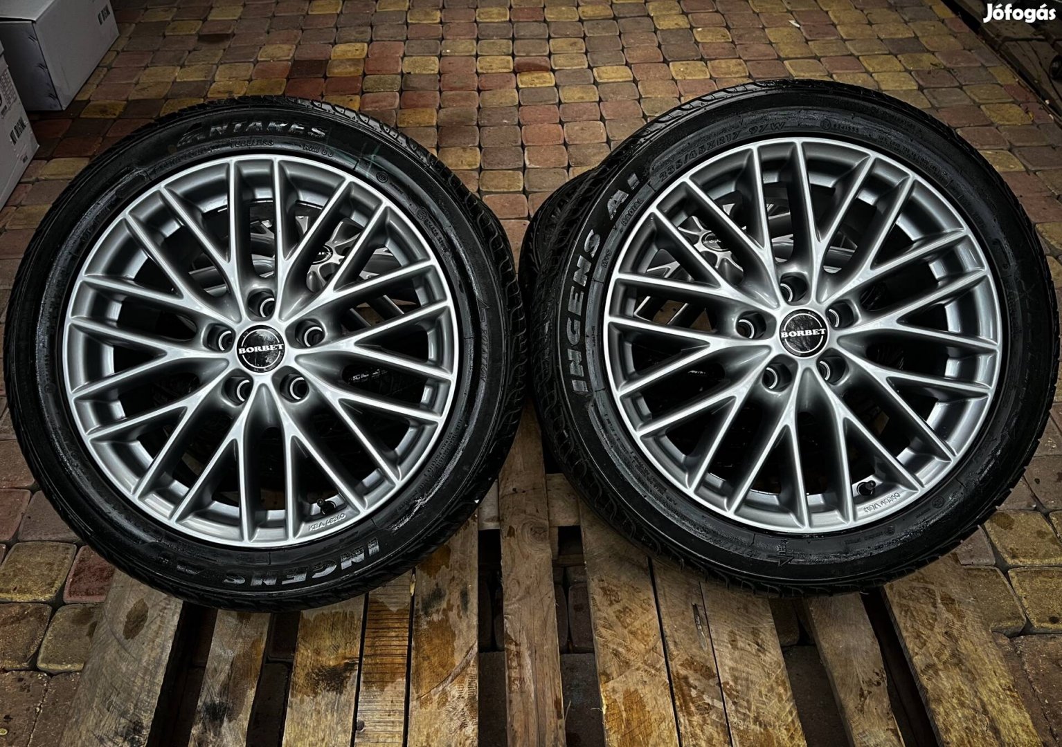 Eladó eredeti Borbet BS5 R17 - 5x112 alufelni