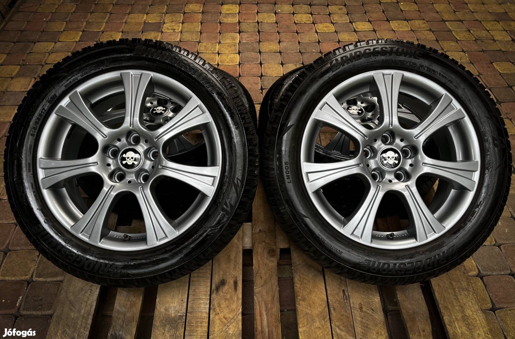 Eladó eredeti Brock Graphite R17 - 5x114.3 alufelni
