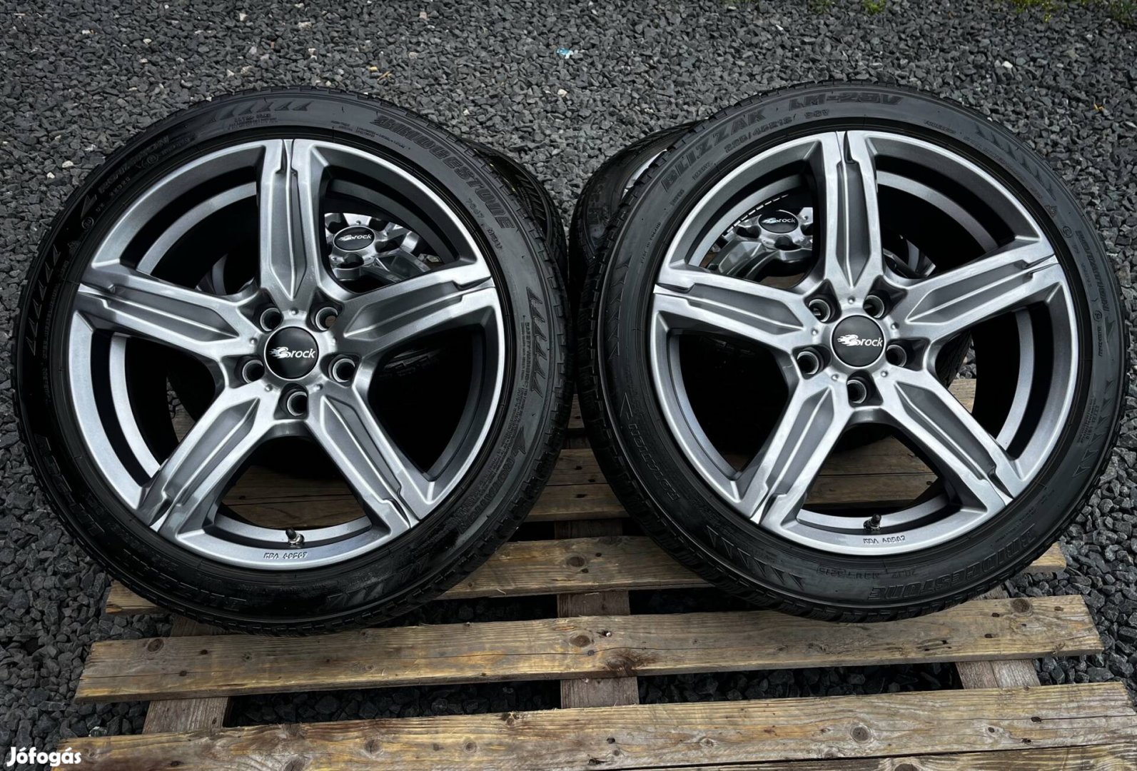 Eladó eredeti Brock Titan R18 - 5x112 alufelni
