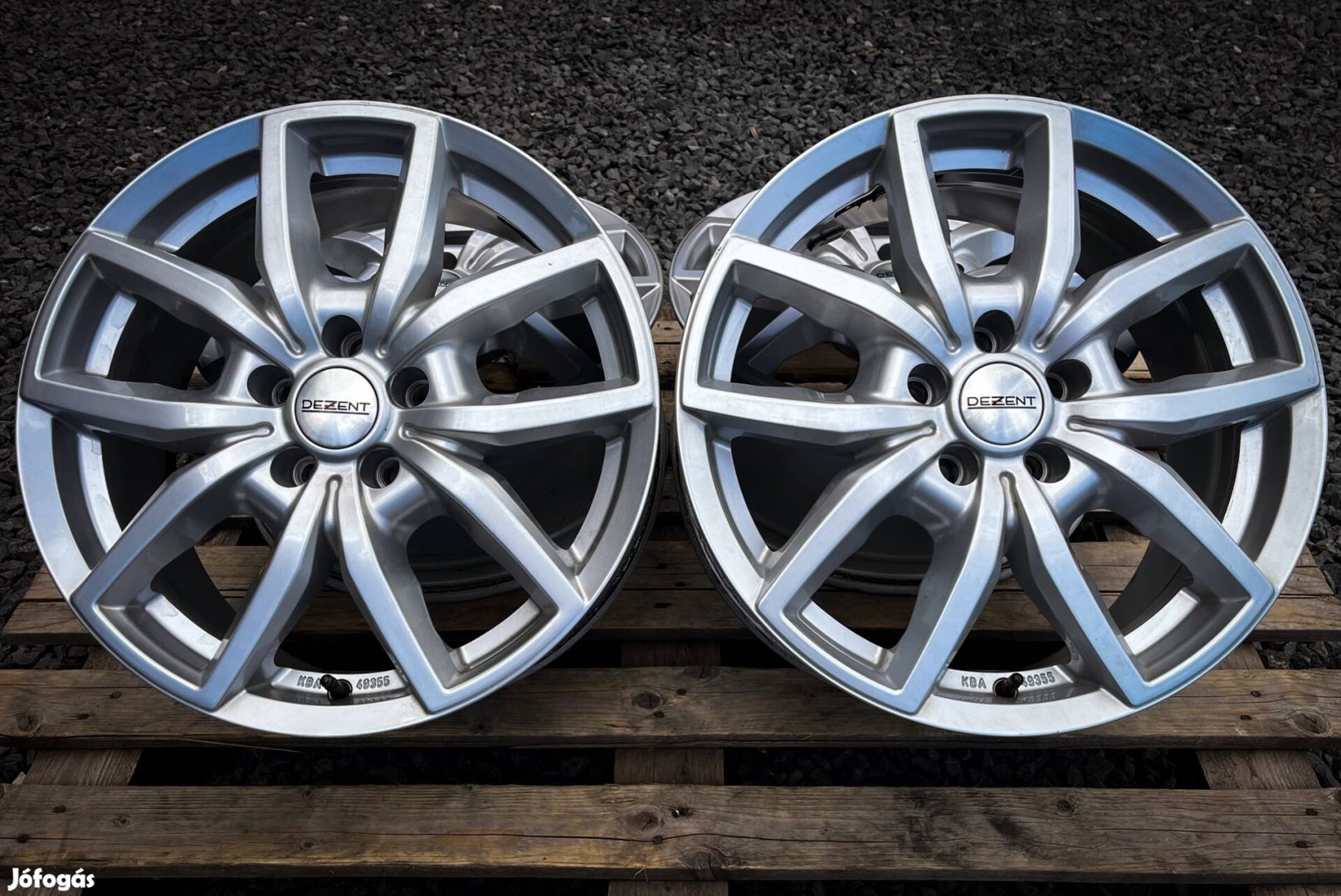 Eladó eredeti Dezent Diamond R17 - 5x108 alufelni