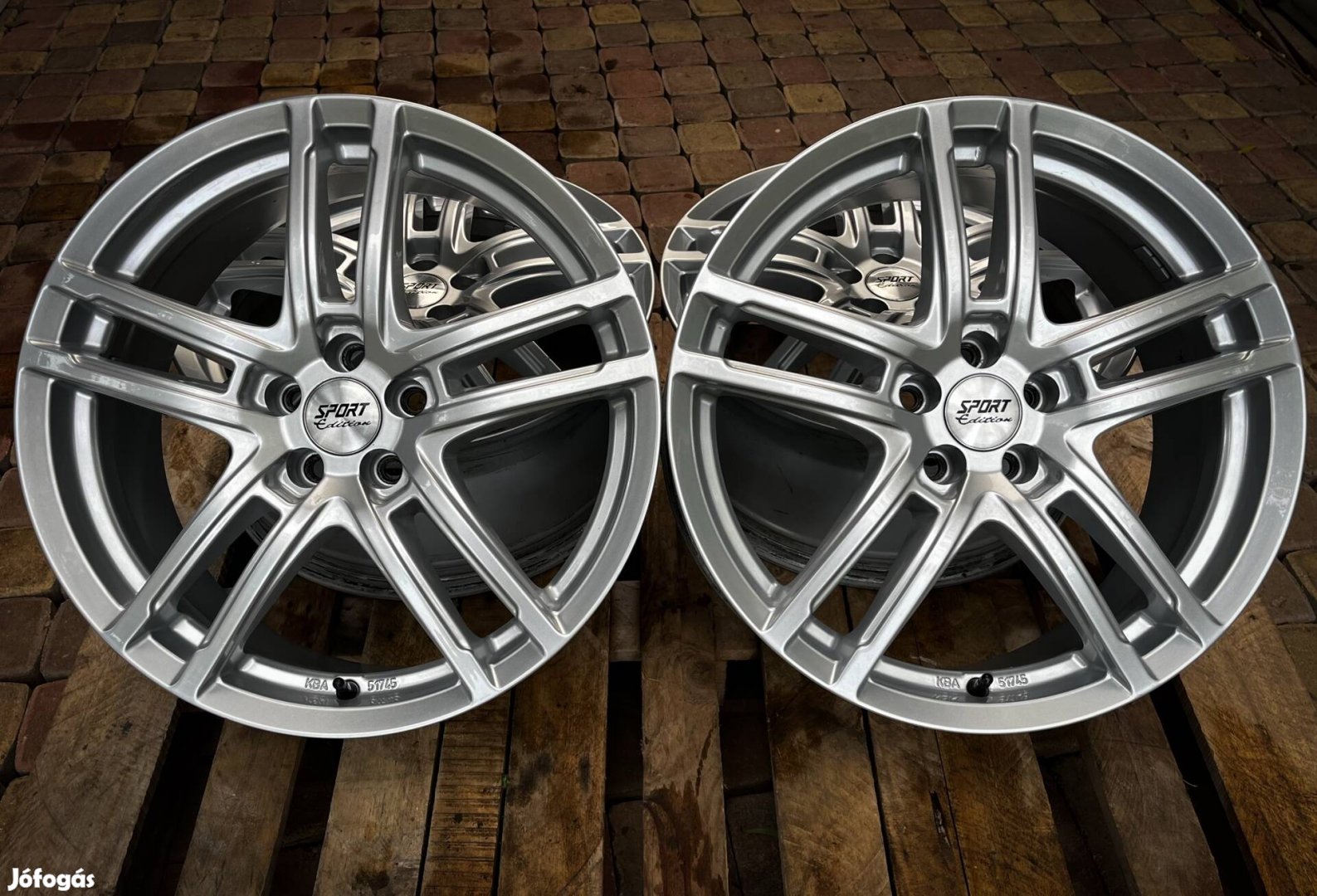 Eladó eredeti Dezent Sportline R18 - 5x100 alufelni