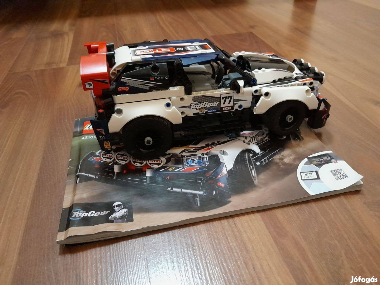 Eladó eredeti LEGO 42109 Applikációval irányítható Top Gear raliautó