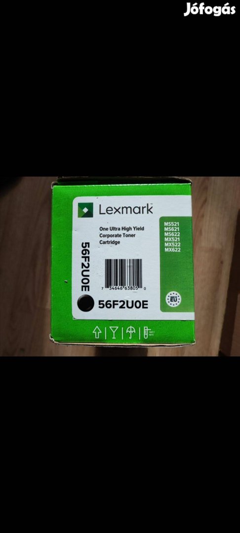 Eladó eredeti Lexmark nyomtató patron 56F2Uoe