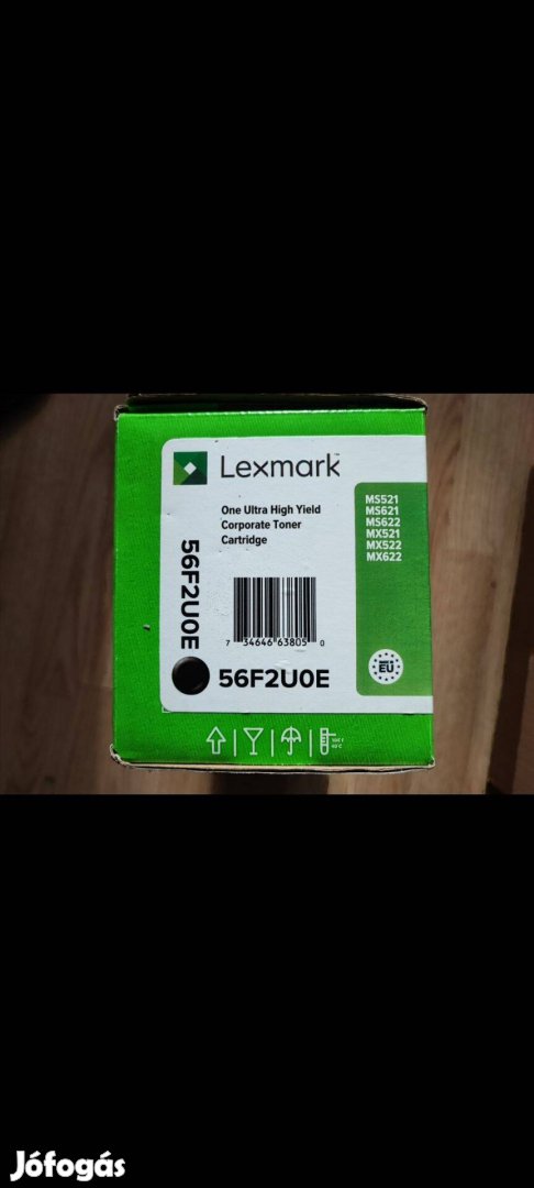 Eladó eredeti Lexmark nyomtató patron 56F2Uoe