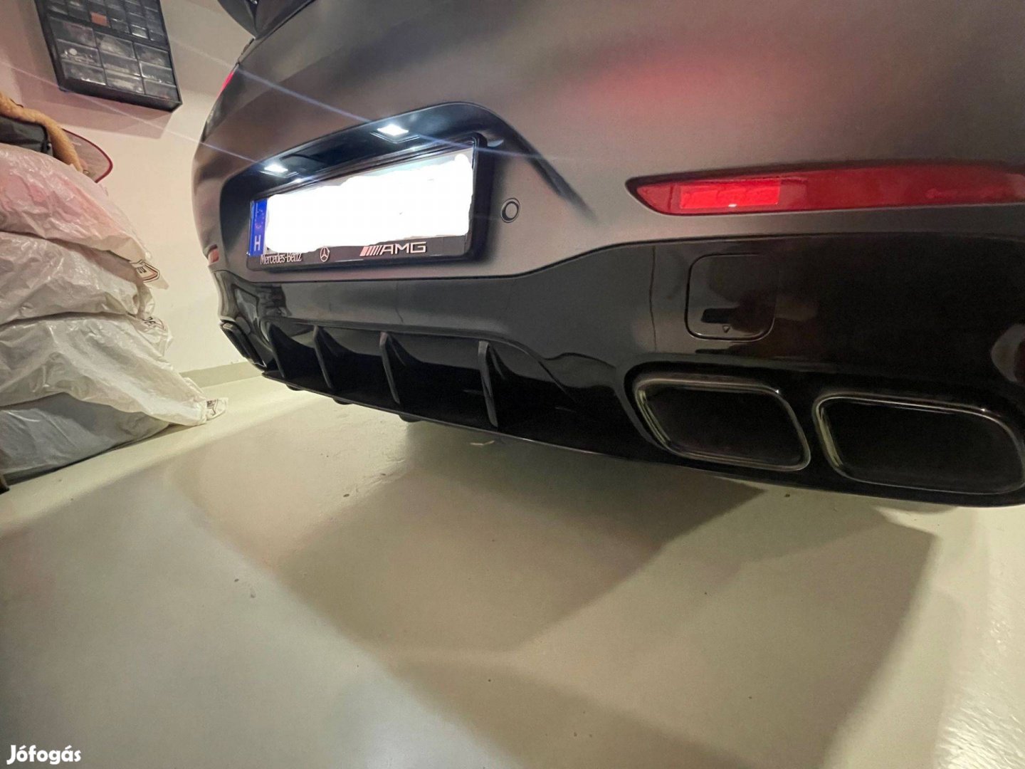 Eladó eredeti Mercedes AMG GT63S kipufogó+diffúzor szett