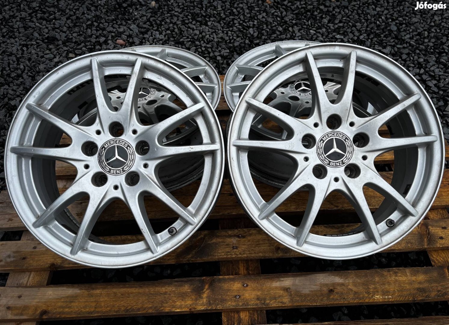 Eladó eredeti Mercedes R16 - 5x112 alufelni