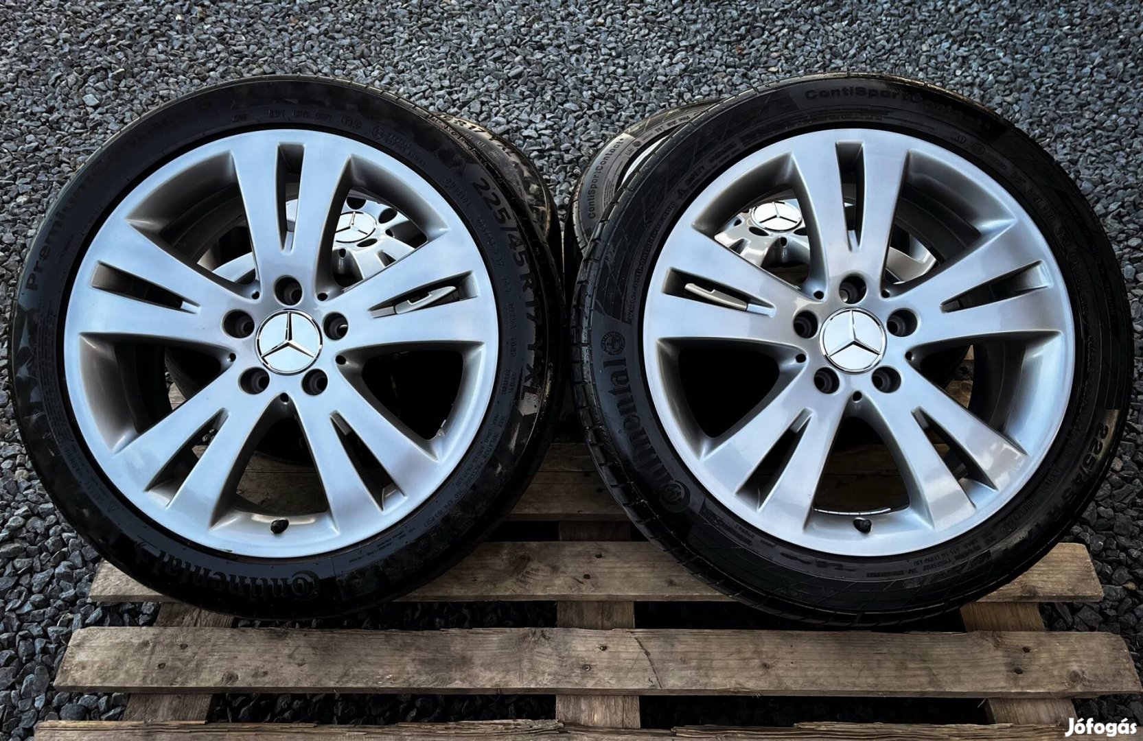 Eladó eredeti Mercedes R17 - 5x112 alufelni