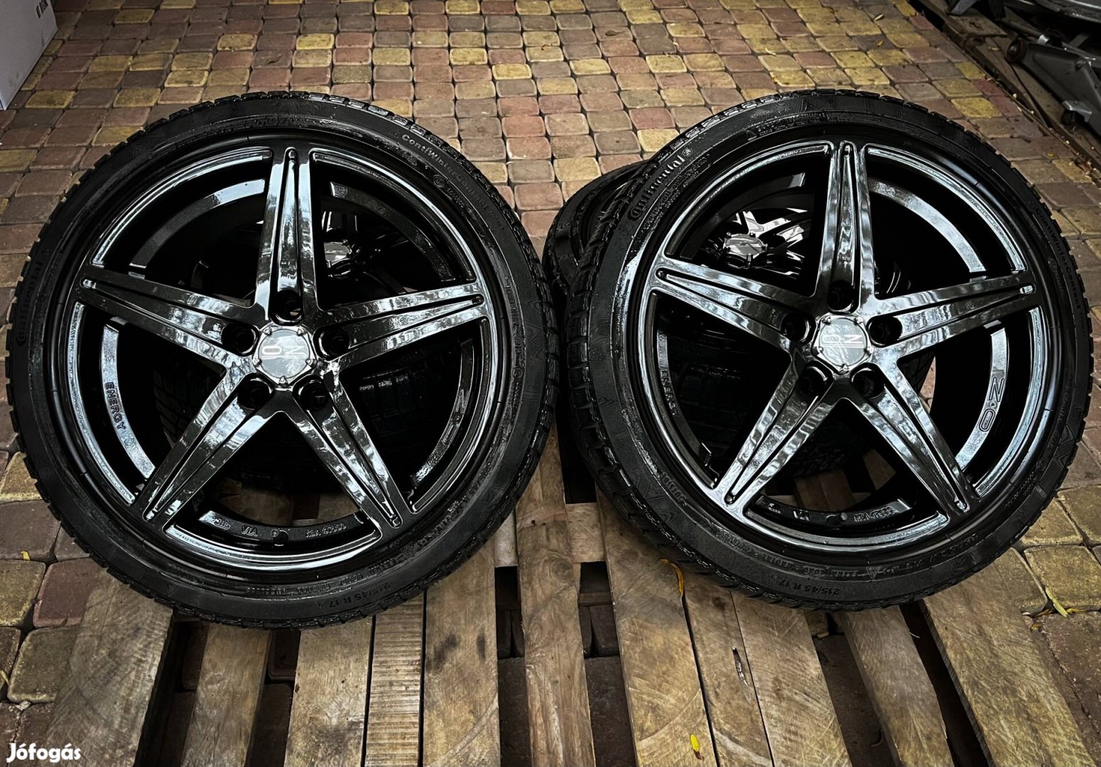 Eladó eredeti OZ Blackenergie R17 - 5x112 alufelni