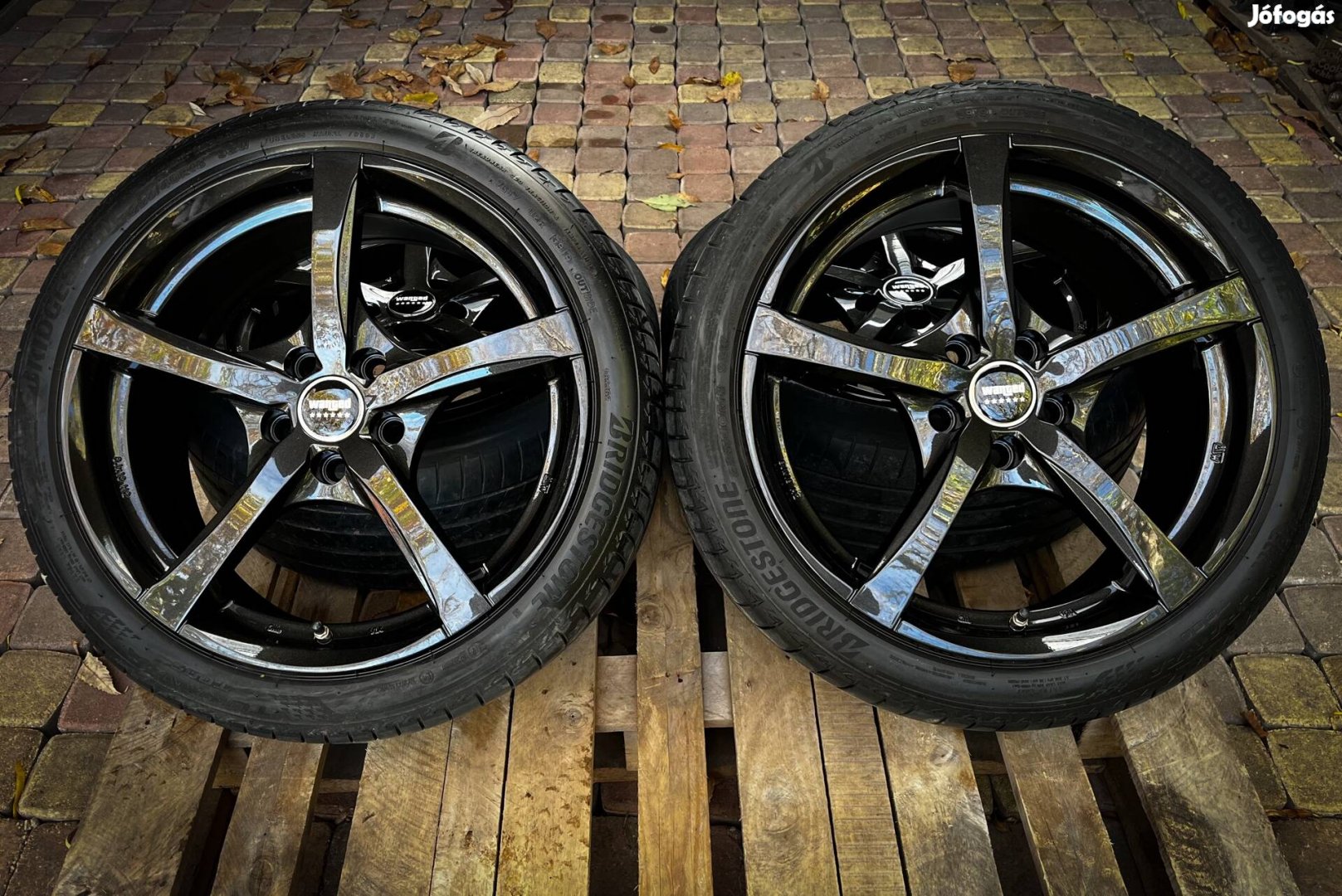 Eladó eredeti OZ MSW R18 - 5x112 alufelni