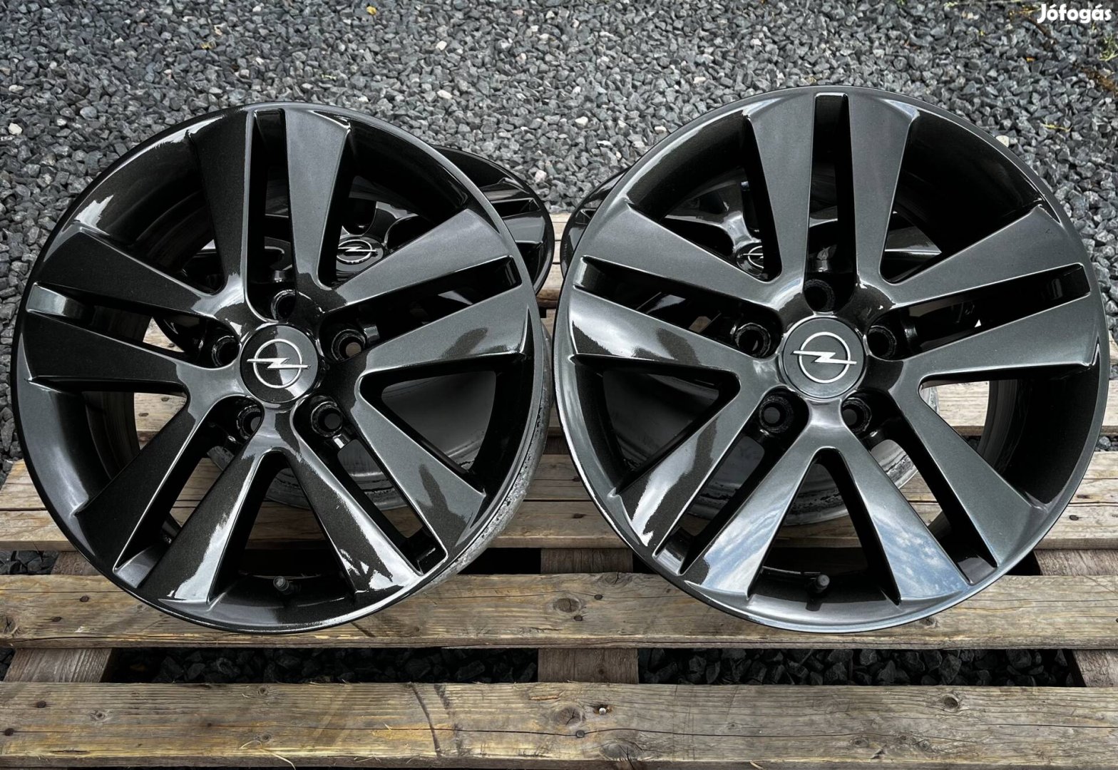 Eladó eredeti Opel Darkline R16 - 5x112 alufelni 