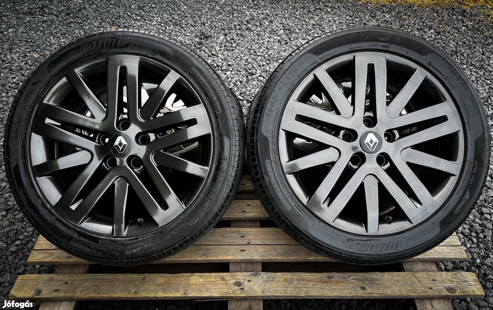 Eladó eredeti Renault Graphite R17 - 5x108 alufelni