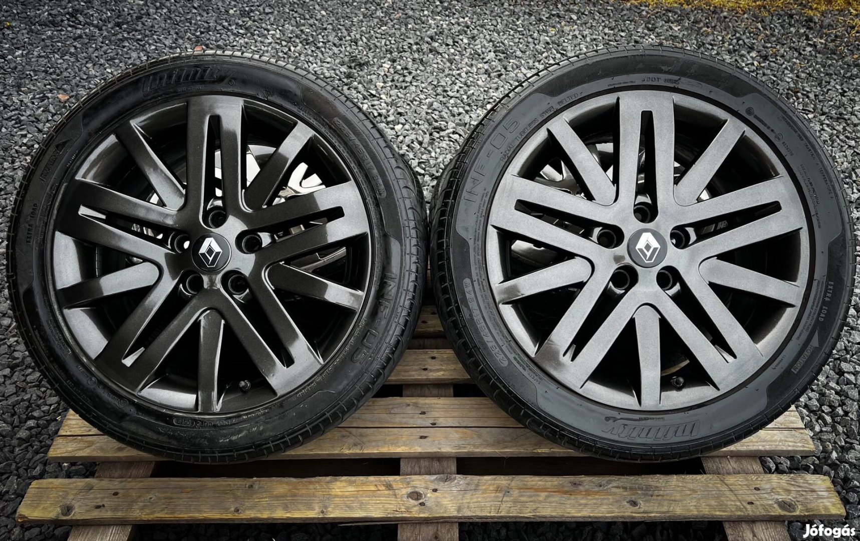 Eladó eredeti Renault Graphite R17 - 5x108 alufelni