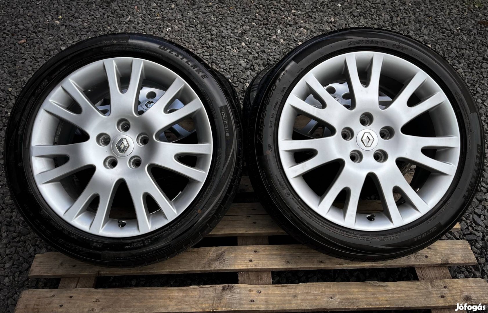 Eladó eredeti Renault R17 - 5x108 alufelni