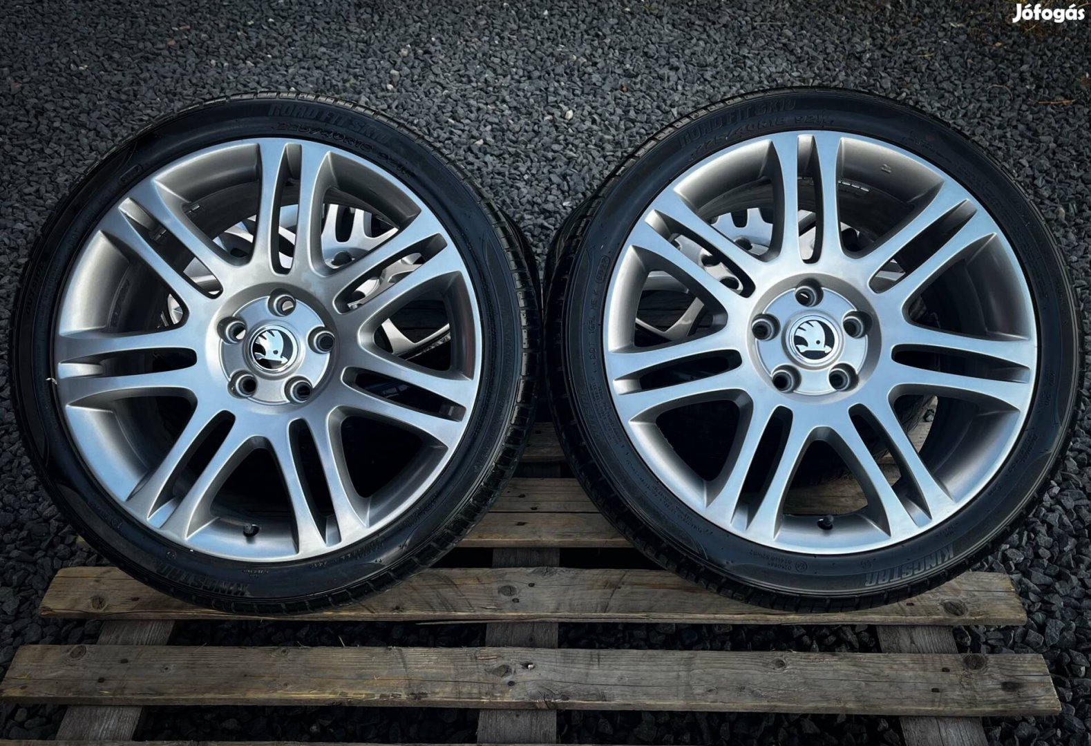 Eladó eredeti Skoda Themisto R18 - 5x112 alufelni