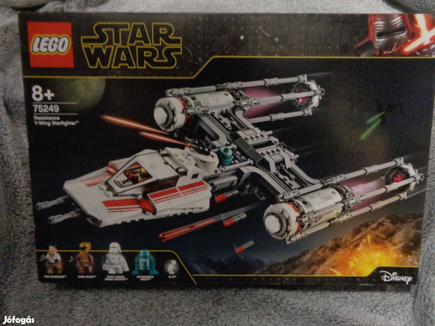 Eladó eredeti Új LEGO 75249 Star Wars Ellenállás Y-szárnyú vadászg