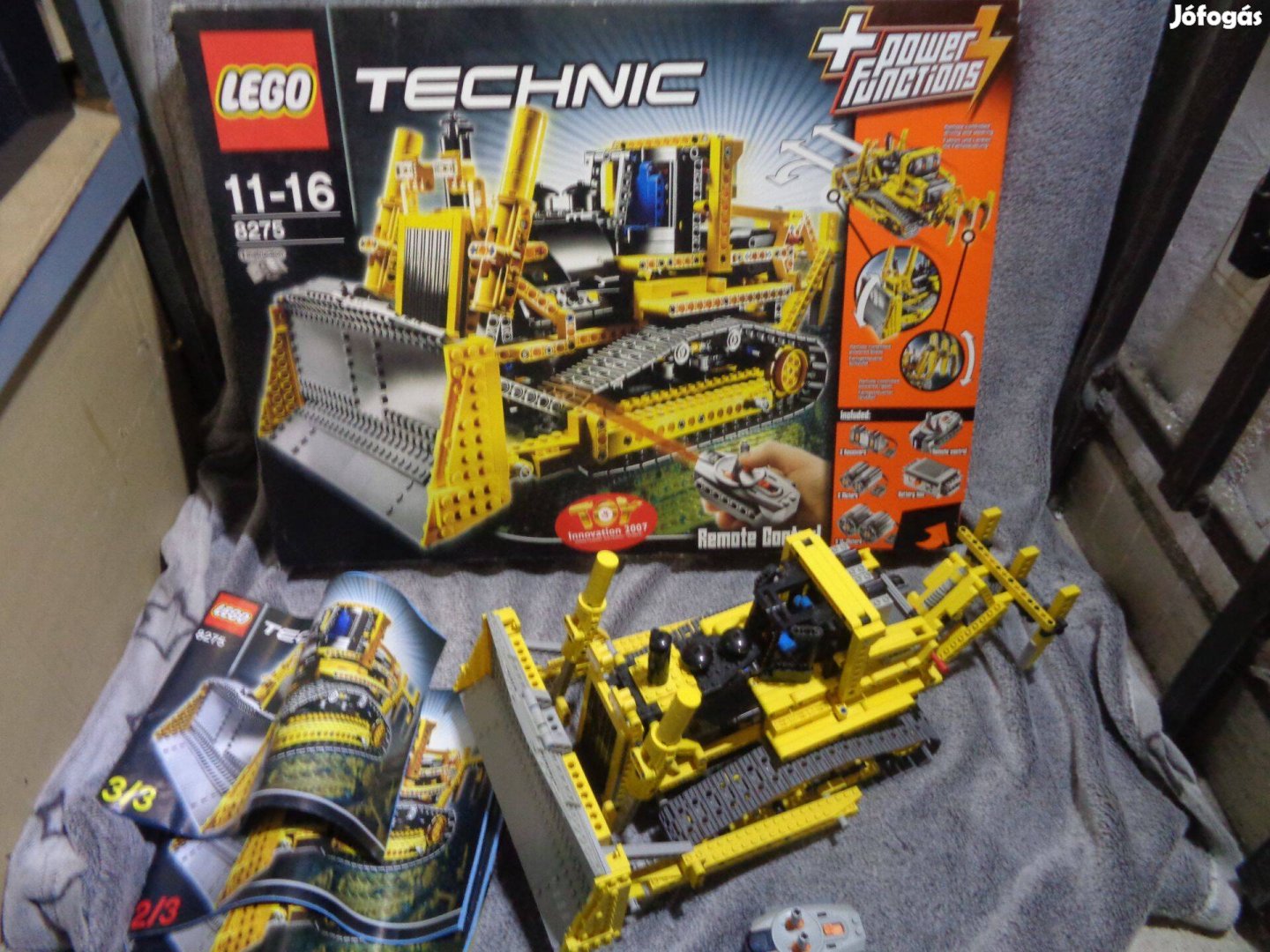 Eladó eredeti lego 8275 Technic Motoros távirányítós buldózer