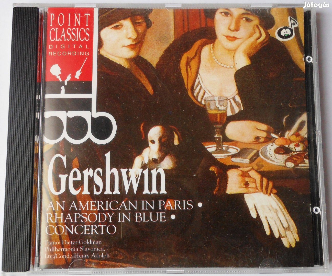 Eladó ez a svájci kiadású Gershwin CD