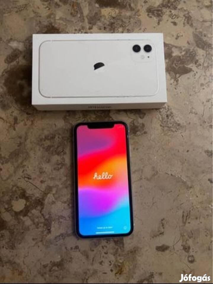 Eladó fehér Iphone 11 újszerű állapotban!