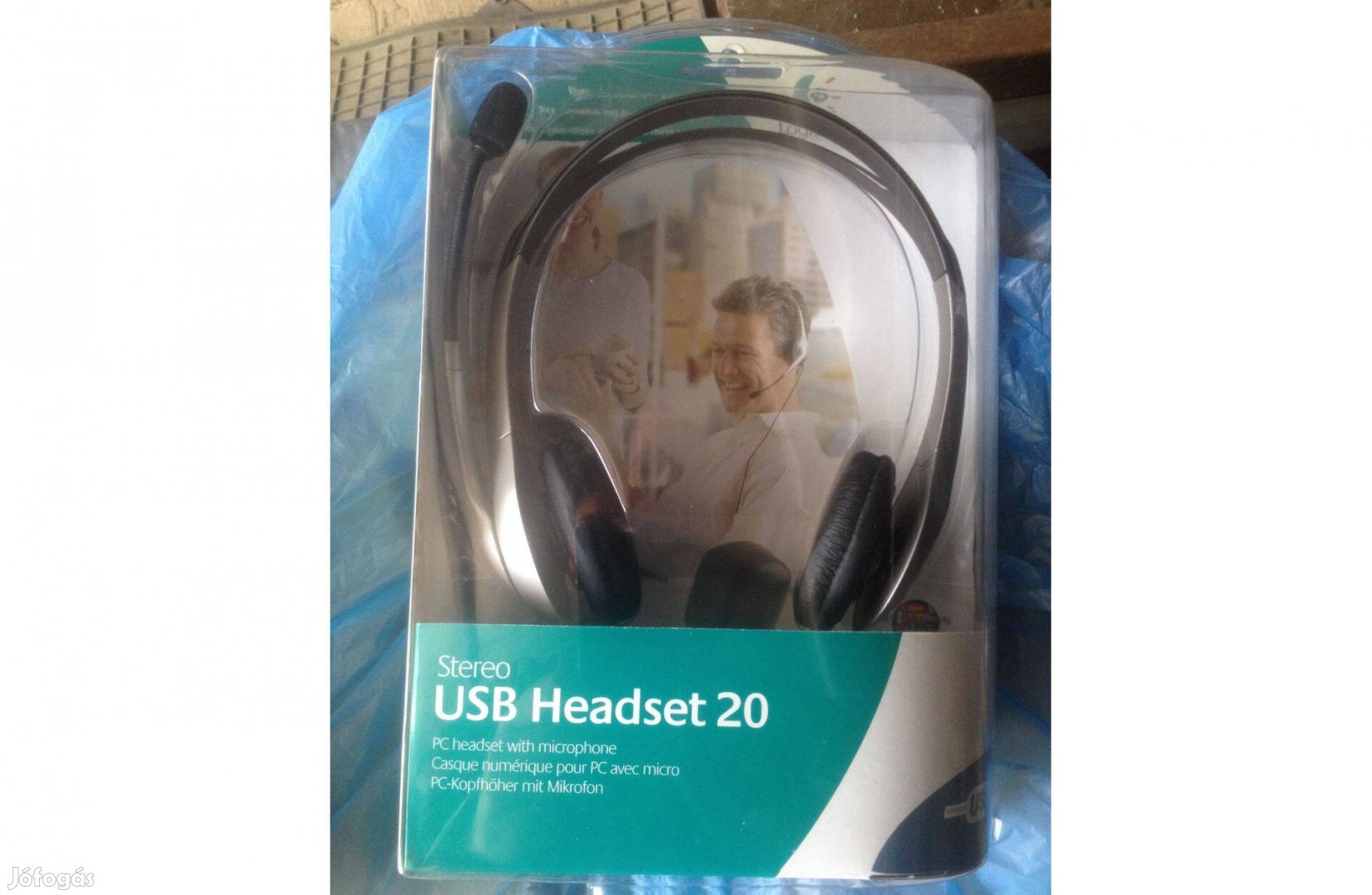 Eladó fejhallgató Sztereó USB-s Mikrofonos /Logitech/!
