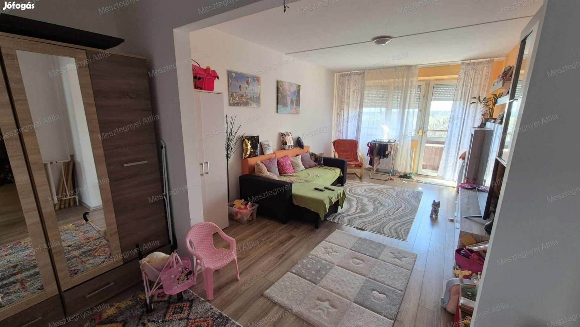 Eladó felújított 2 szobás panel lakás Fertődön - Kiváló befektetési