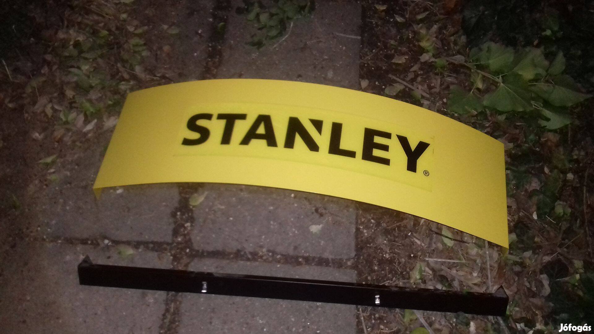 Eladó fém Stanley reklámtábla reklám tábla