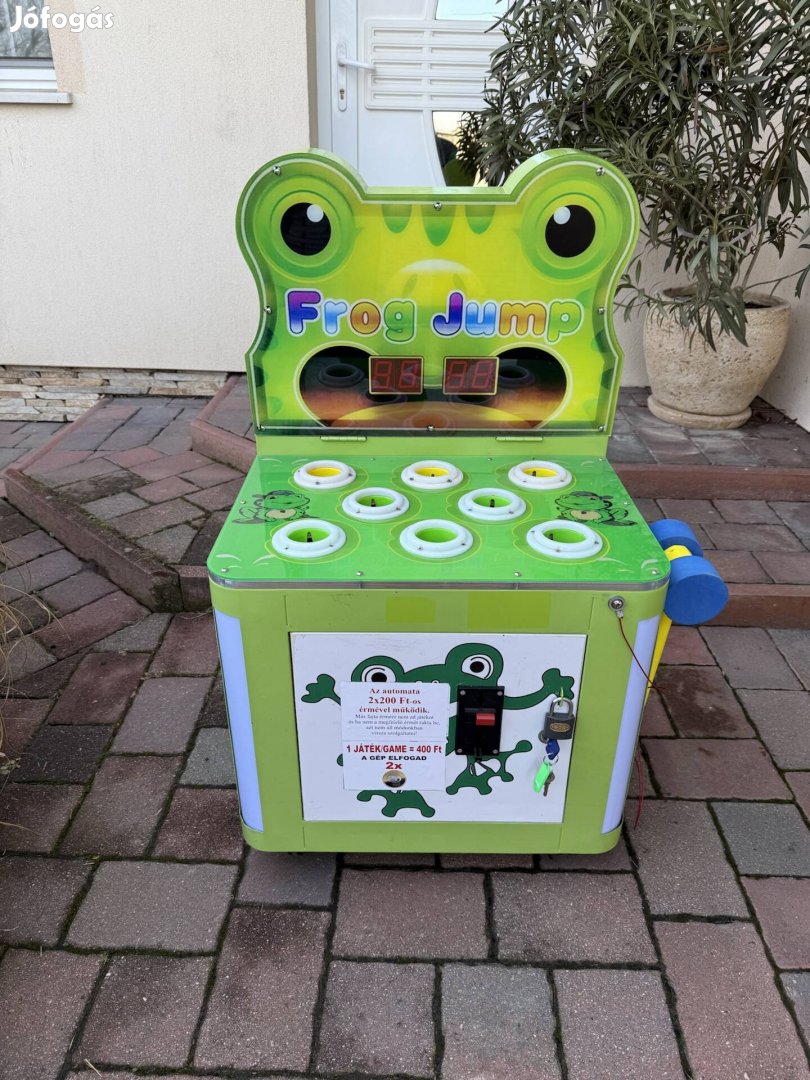 Eladó frog jump gyerek ütögetős játék!