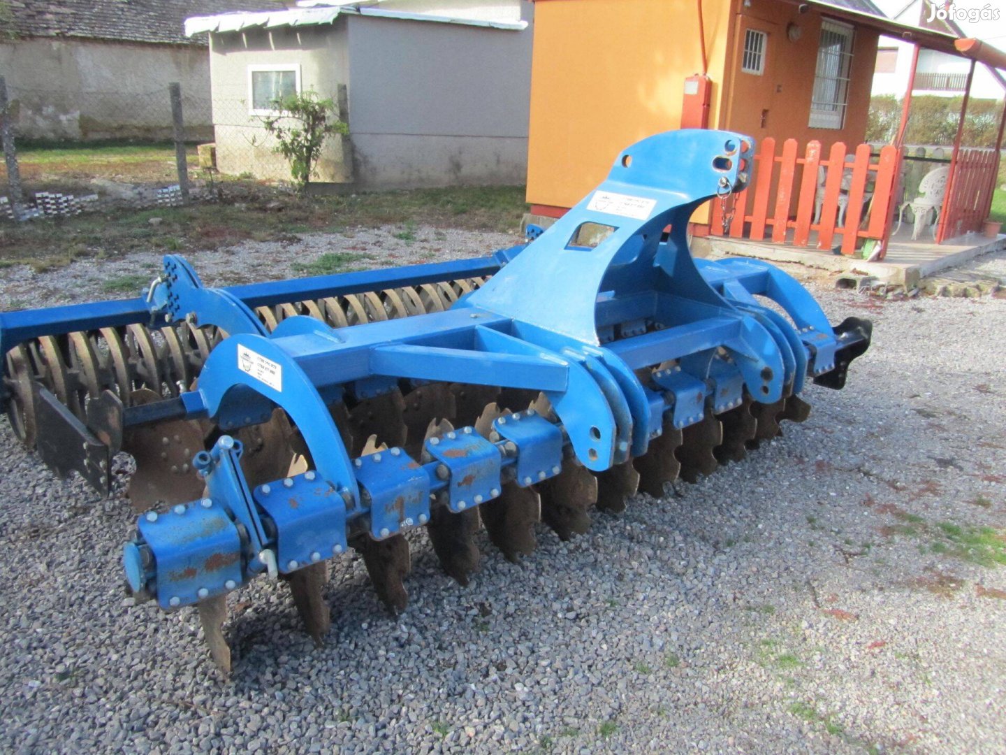 Eladó függ. rövid tárcsa + ékgyürüvel 3m