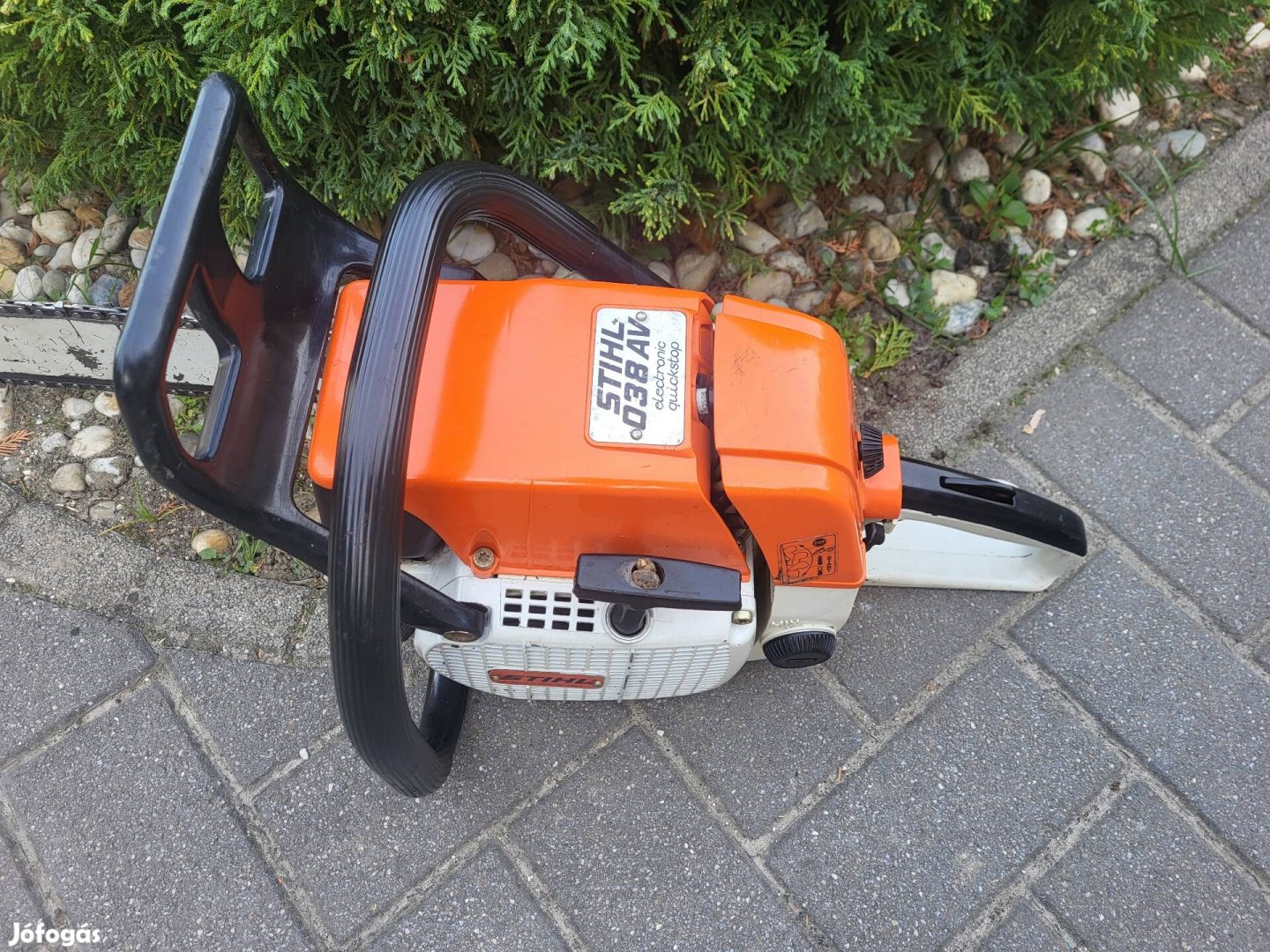 Eladó full gyári ahogy a gyárból kijött stihl 038 AV fűrész!