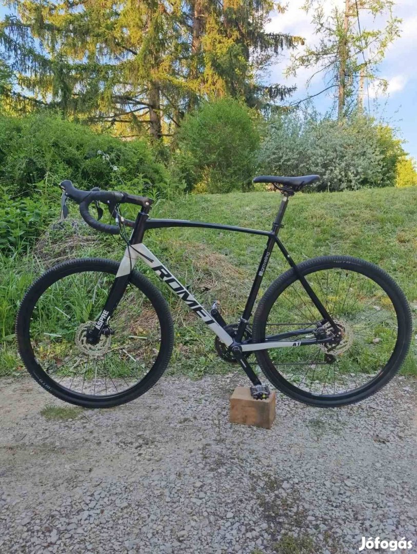 Eladó gravel brike, Romet Aspre 1, 150km