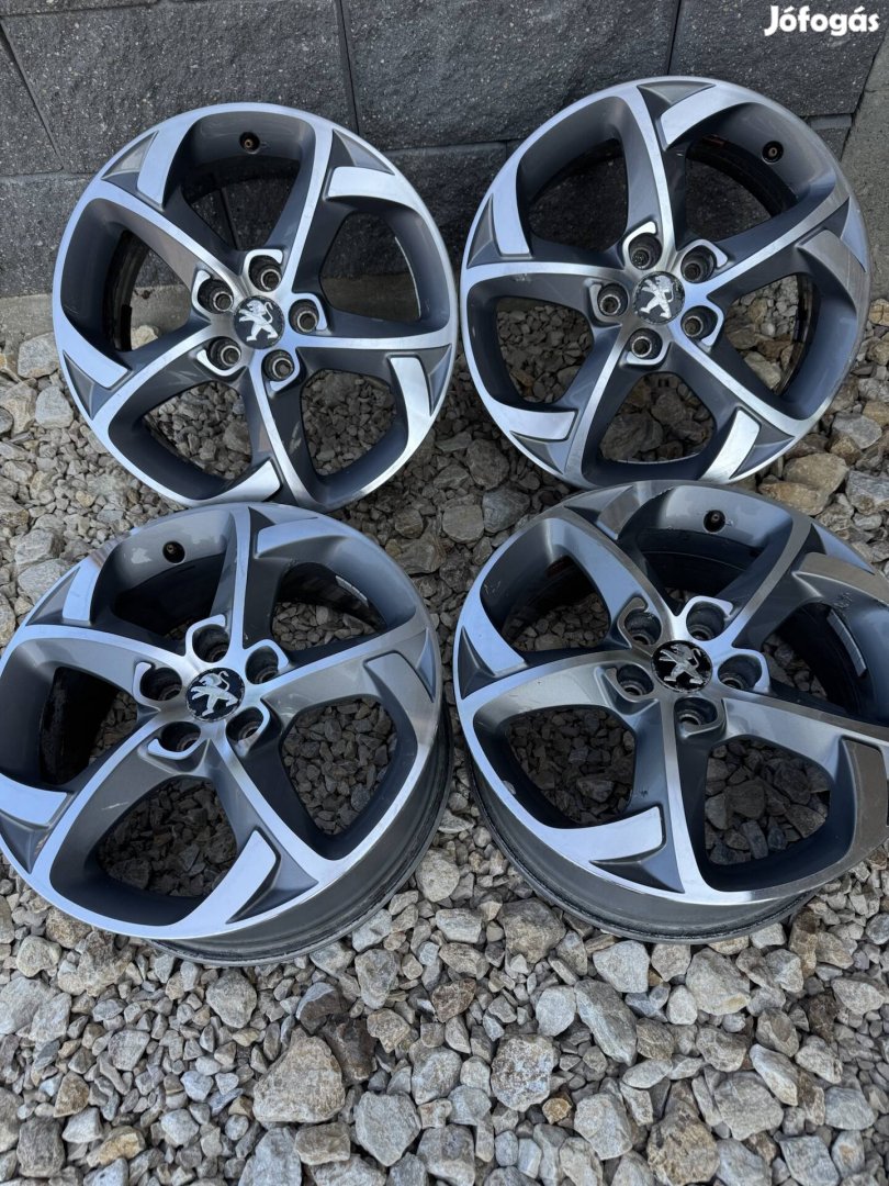 Eladó gyári Peugeot alufelni 7x17"!