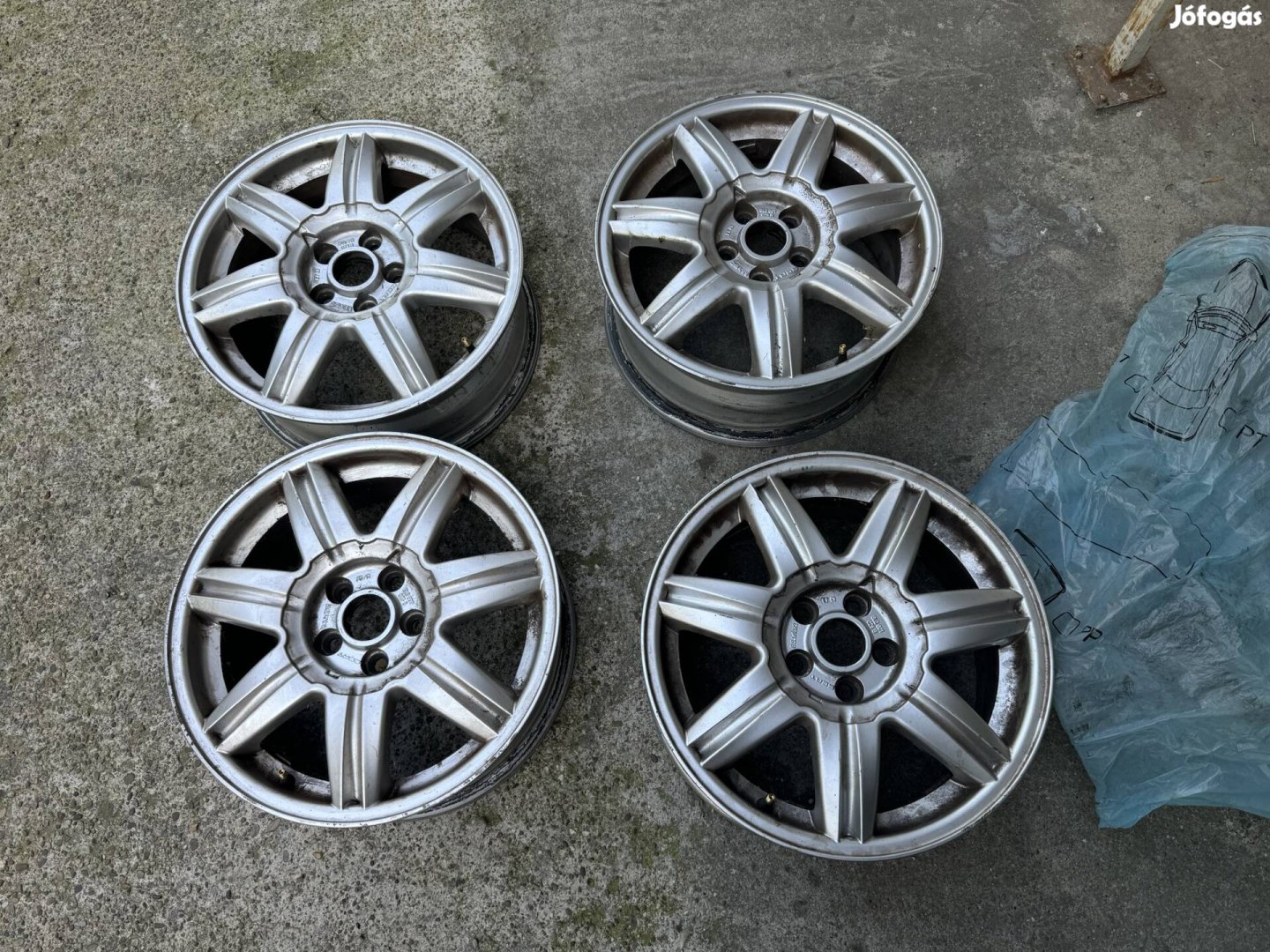 Eladó gyári SEAT, VW, Skoda, Audi 5x100 R16 alufelni