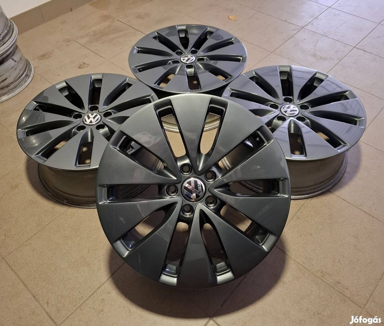 Eladó gyári Volkswagen Bilbao 5x112 18" alufelni szett