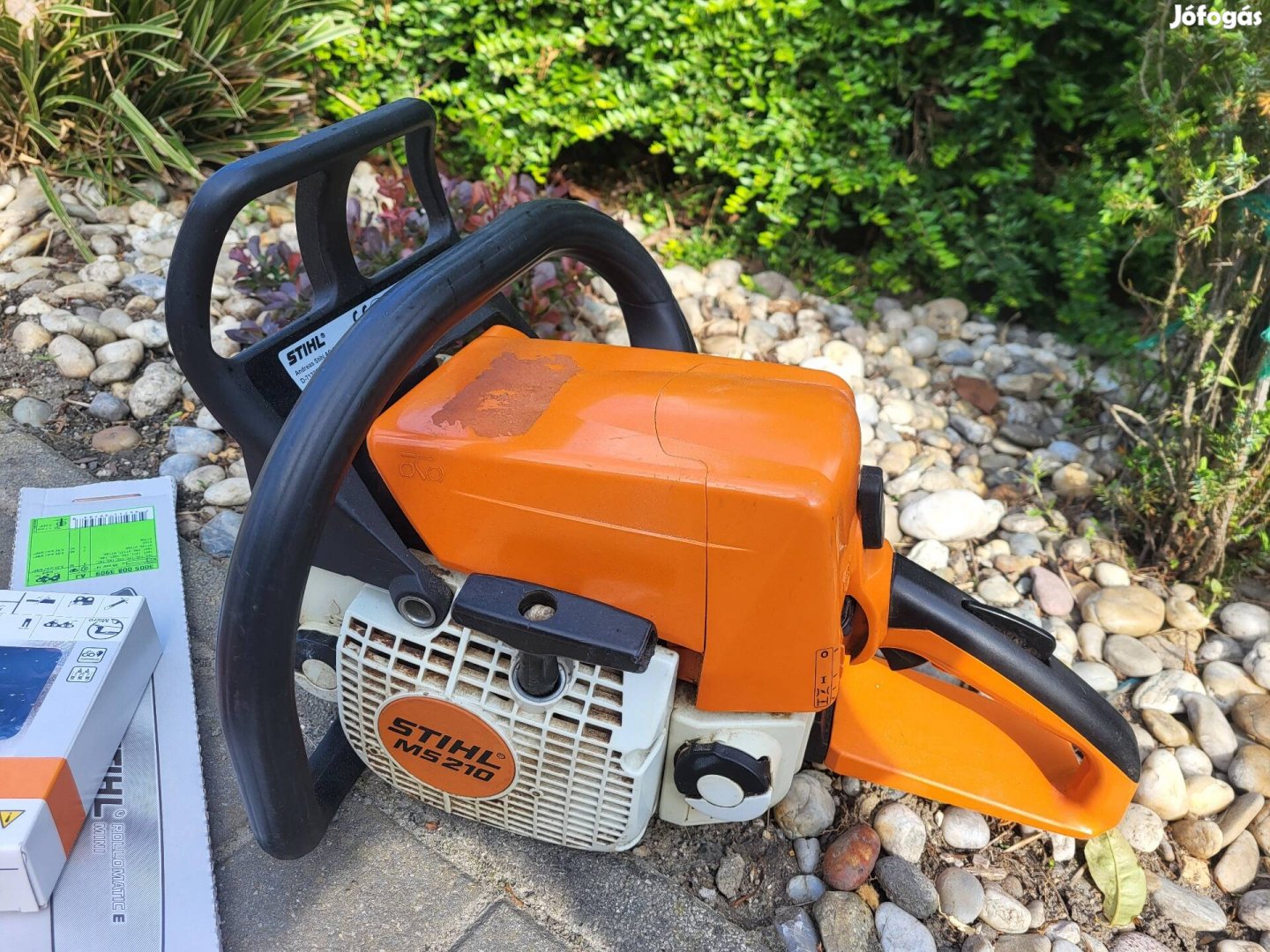 Eladó gyári állapotú stihl ms 210 tipusú fűrész!