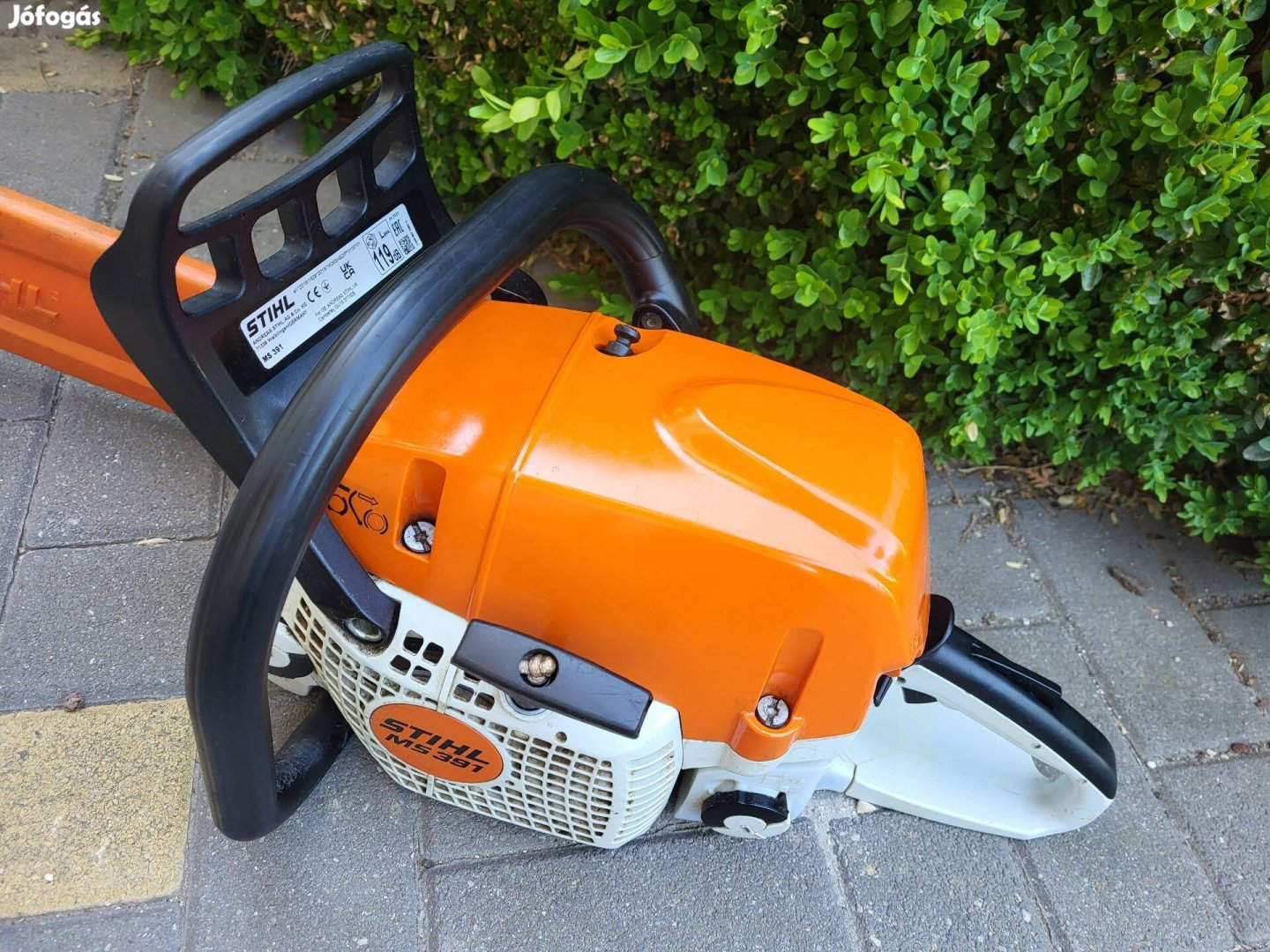 Eladó gyári állapotú stihl ms 391 tipusú motorfűrész!