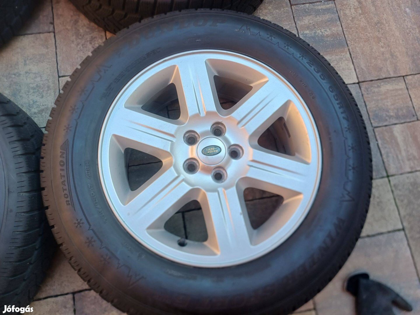 Eladó gyári alufelni garnitúra Land Rover-,-7,5Jx17-ET-55-5x108