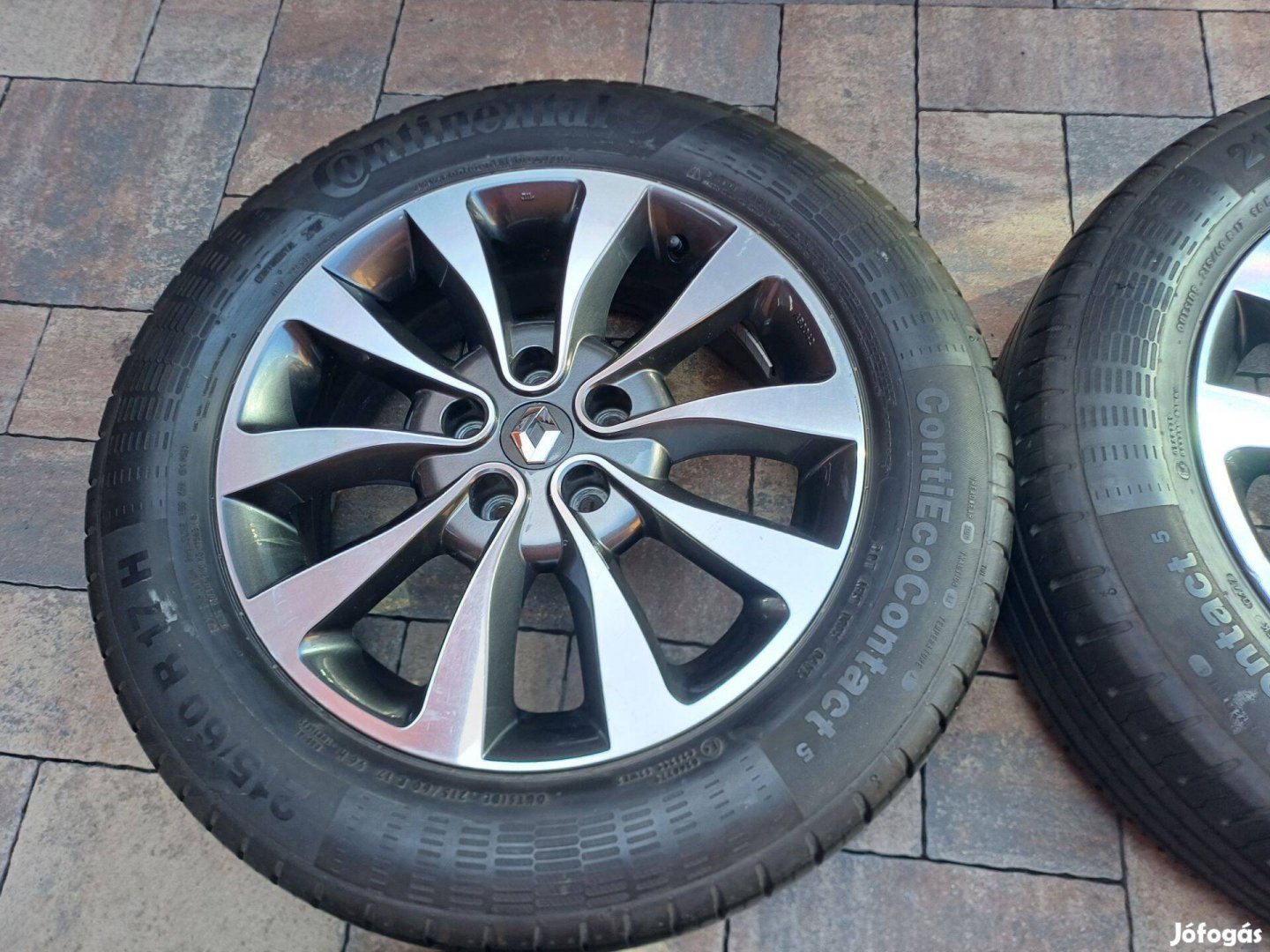 Eladó gyári alufelni garnitúra Renault-61/2Jx17-ET-40-5x114,3