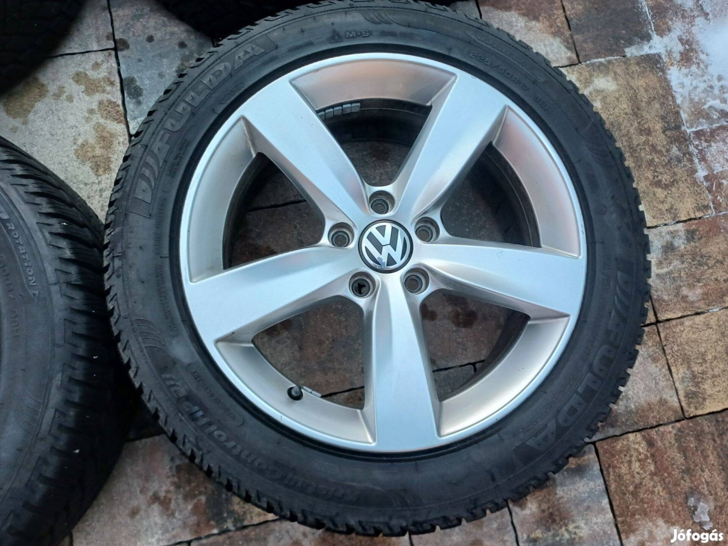 Eladó gyári alufelni garnitúra Vw/Seat-7Jx17-ET-39-5x112