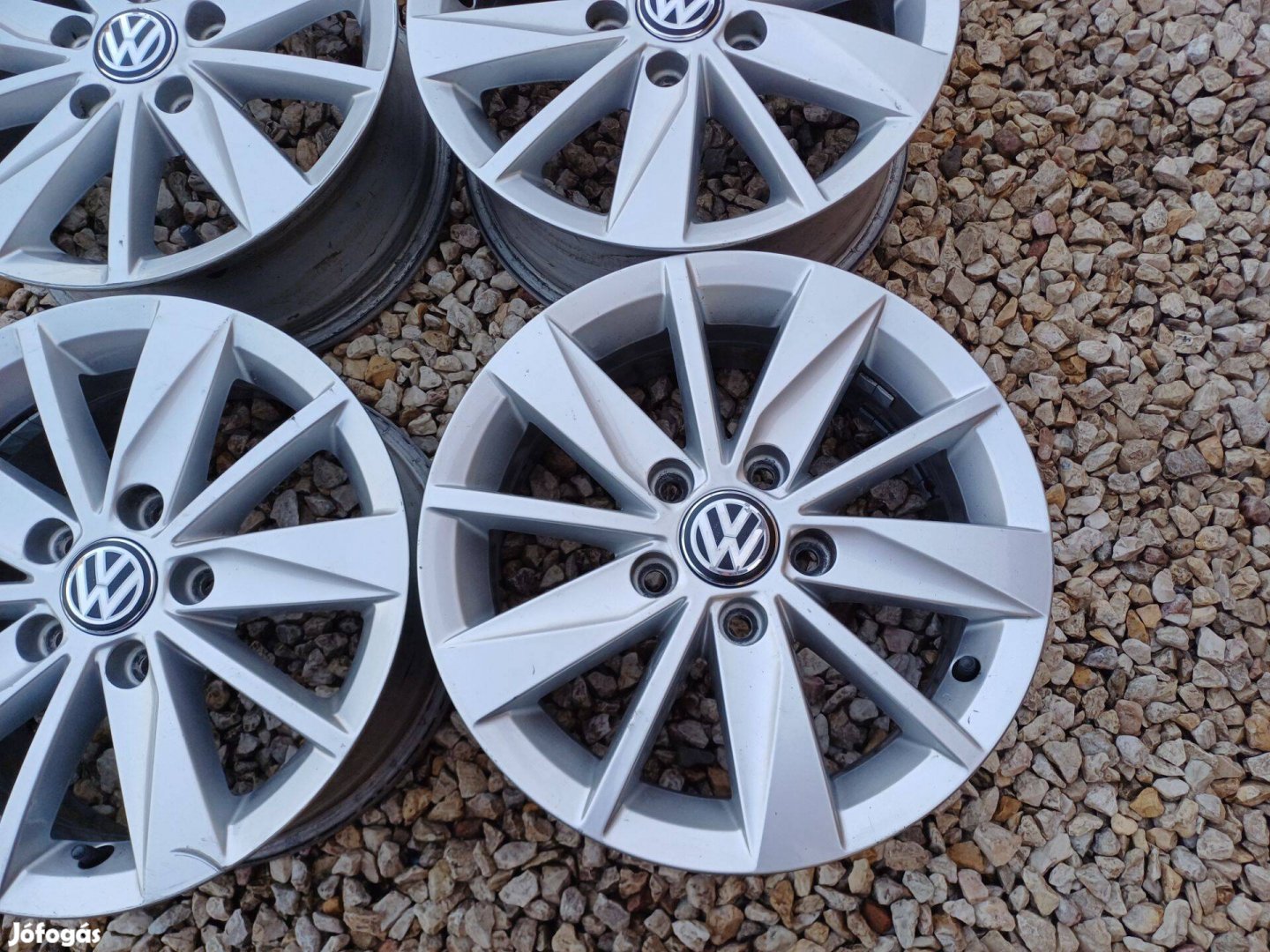 Eladó gyári alufelni garnitúra Vw/Škoda/Seat,-6Jx15-ET-43-5x112